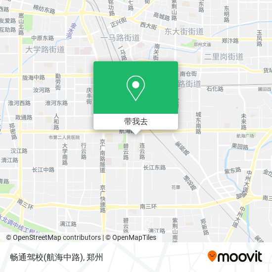 畅通驾校(航海中路)地图