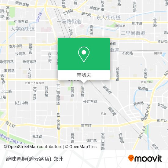 绝味鸭脖(碧云路店)地图