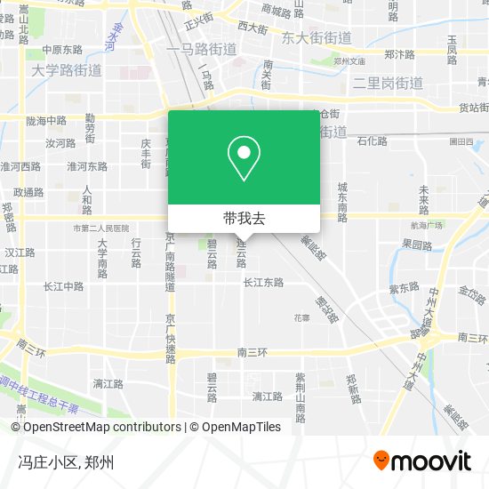 冯庄小区地图