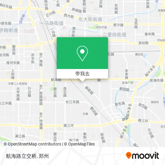 航海路立交桥地图