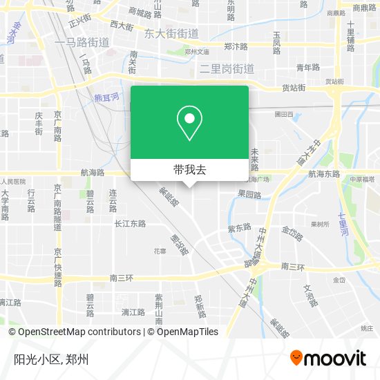 阳光小区地图