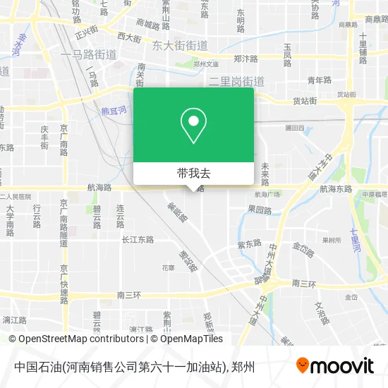 中国石油(河南销售公司第六十一加油站)地图