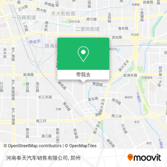 河南奉天汽车销售有限公司地图