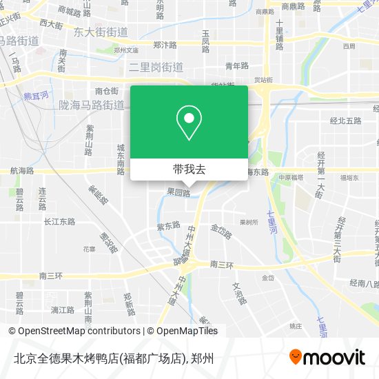 北京全德果木烤鸭店(福都广场店)地图