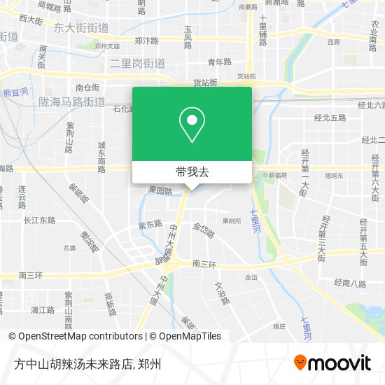 方中山胡辣汤未来路店地图