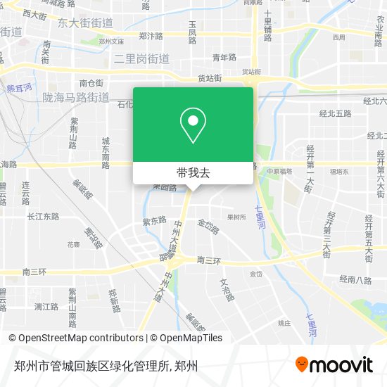 郑州市管城回族区绿化管理所地图