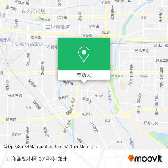 正商蓝钻小区-37号楼地图