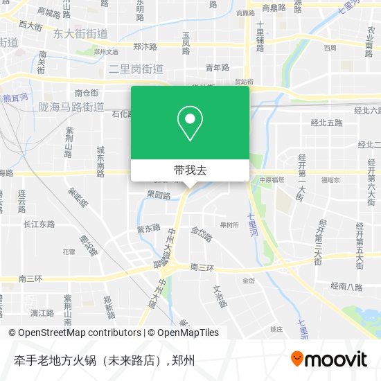 牵手老地方火锅（未来路店）地图