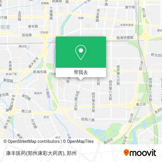 康丰医药(郑州康彩大药房)地图