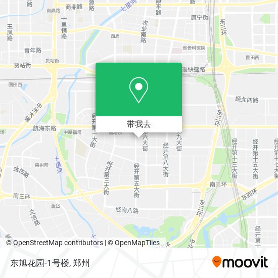东旭花园-1号楼地图