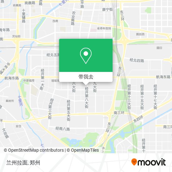 兰州拉面地图