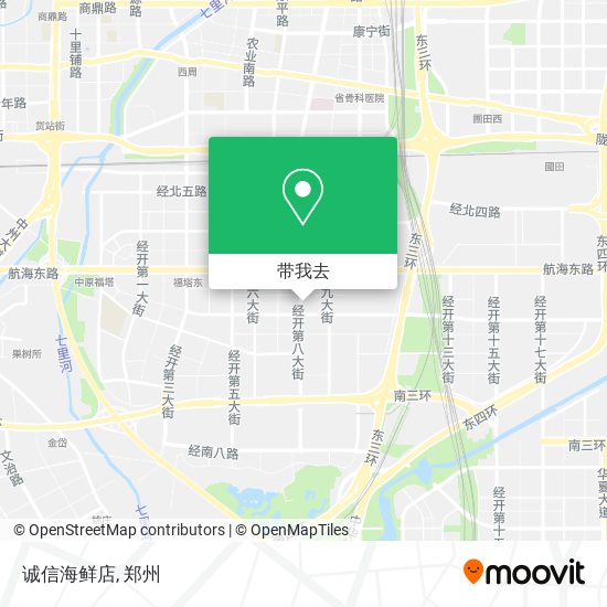 诚信海鲜店地图