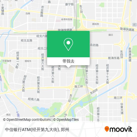 中信银行ATM(经开第九大街)地图