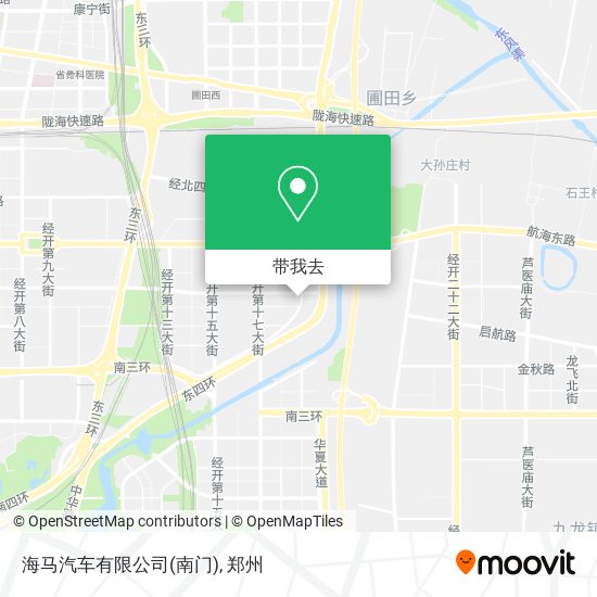 海马汽车有限公司(南门)地图