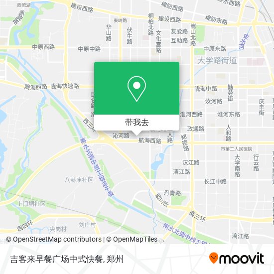 吉客来早餐广场中式快餐地图