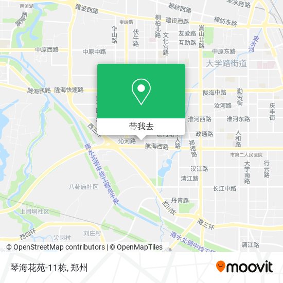 琴海花苑-11栋地图
