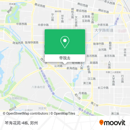 琴海花苑-4栋地图