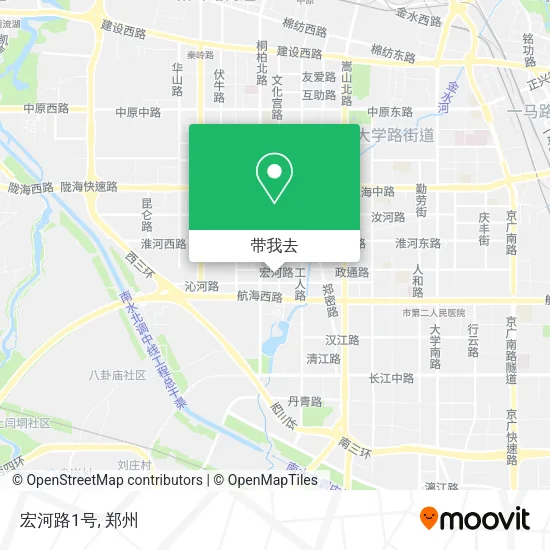 宏河路1号地图