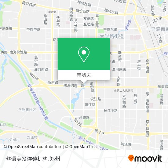 丝语美发连锁机构地图