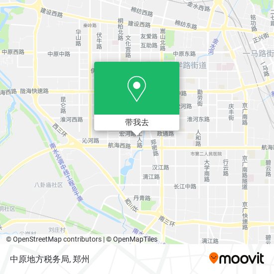 中原地方税务局地图