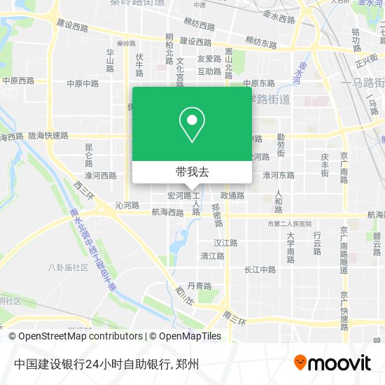 中国建设银行24小时自助银行地图