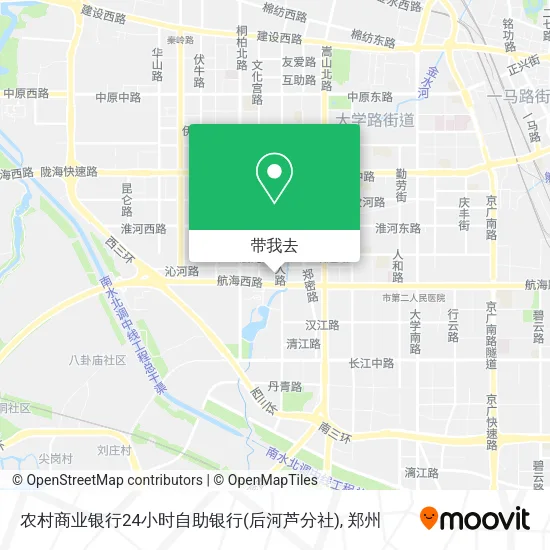 农村商业银行24小时自助银行(后河芦分社)地图