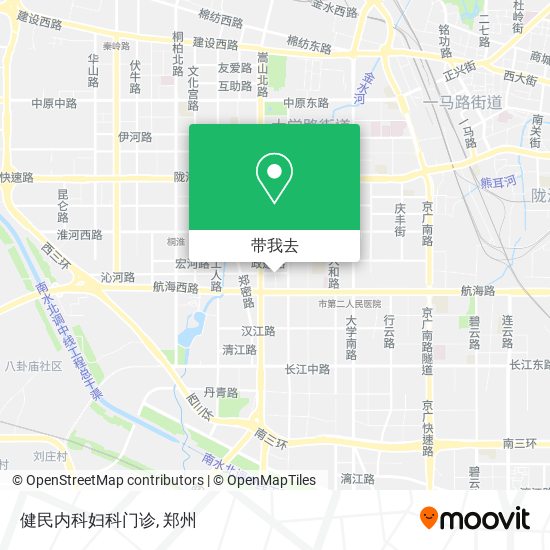 健民内科妇科门诊地图