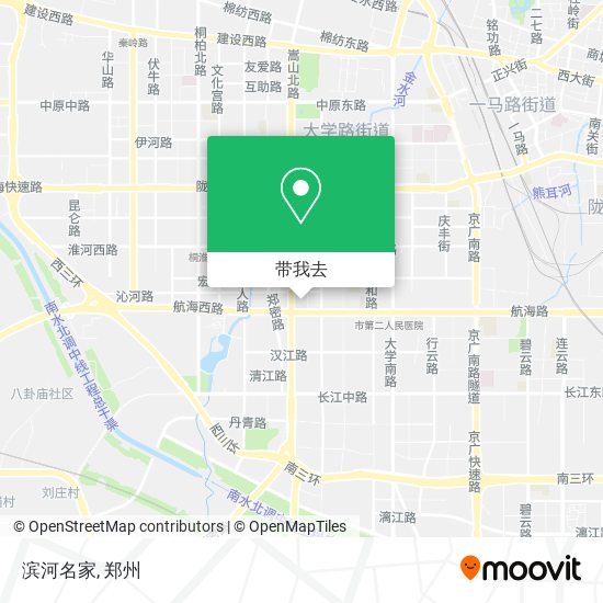 滨河名家地图