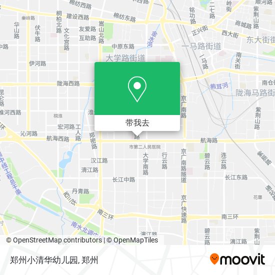 郑州小清华幼儿园地图
