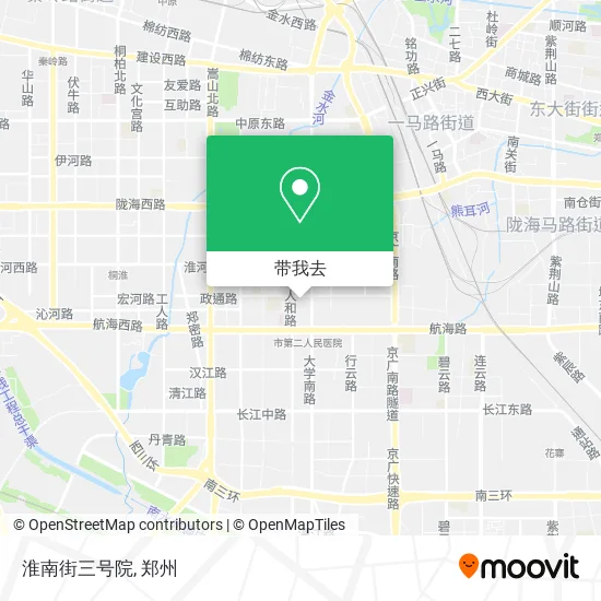 淮南街三号院地图