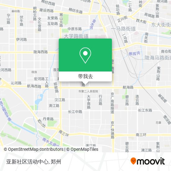 亚新社区活动中心地图