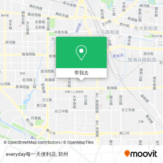everyday每一天便利店地图