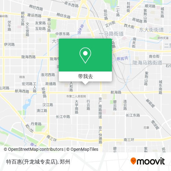 特百惠(升龙城专卖店)地图