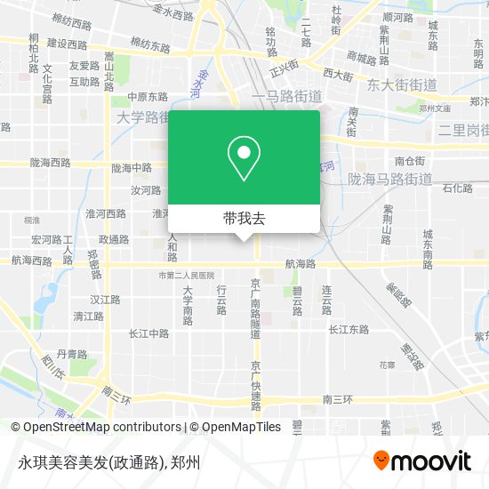 永琪美容美发(政通路)地图