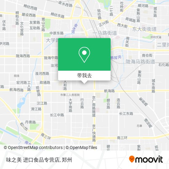 味之美 进口食品专营店地图