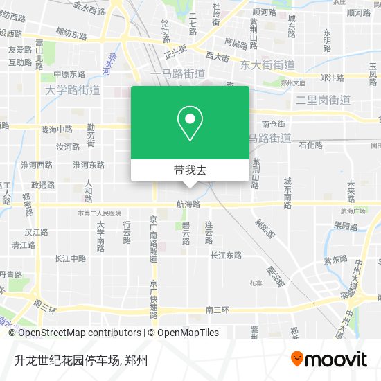 升龙世纪花园停车场地图