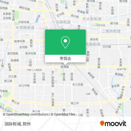 国际鞋城地图