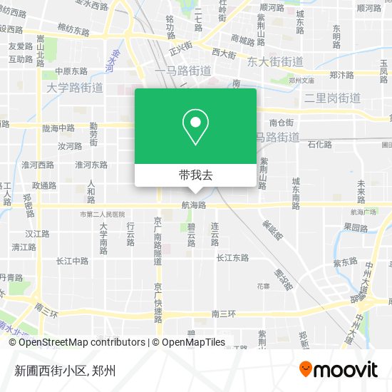 新圃西街小区地图
