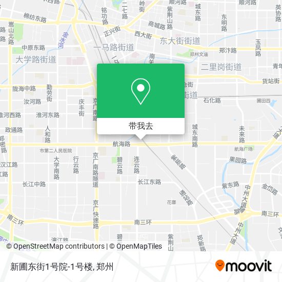 新圃东街1号院-1号楼地图