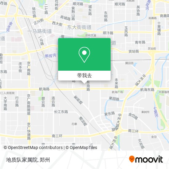 地质队家属院地图
