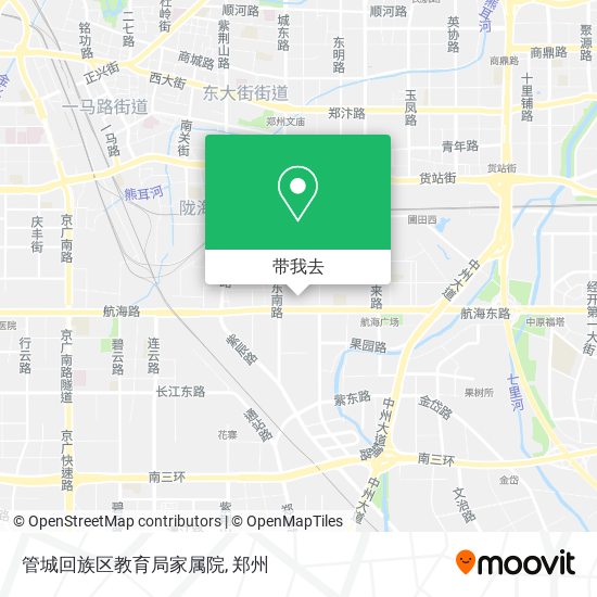 管城回族区教育局家属院地图