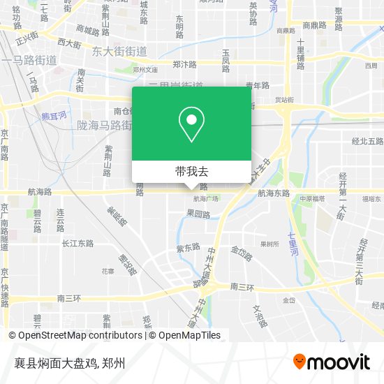 襄县焖面大盘鸡地图