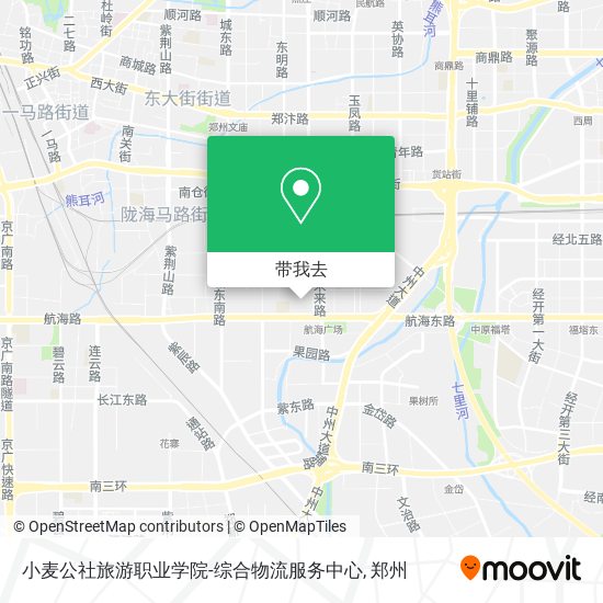 小麦公社旅游职业学院-综合物流服务中心地图