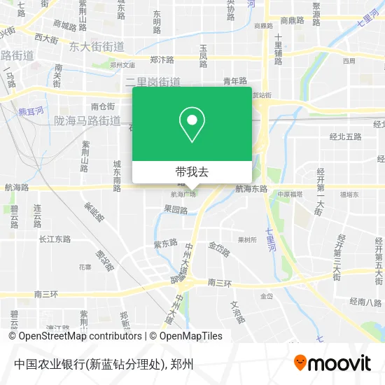 中国农业银行(新蓝钻分理处)地图