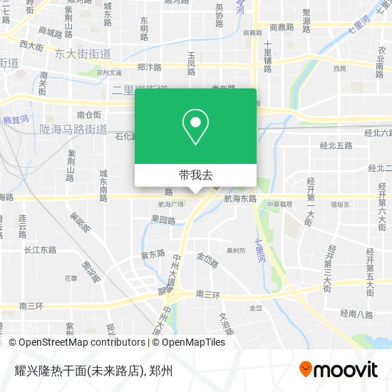 耀兴隆热干面(未来路店)地图