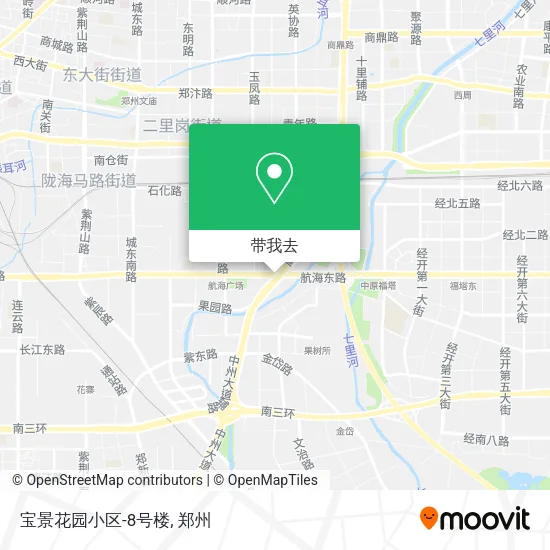 宝景花园小区-8号楼地图