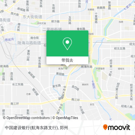 中国建设银行(航海东路支行)地图