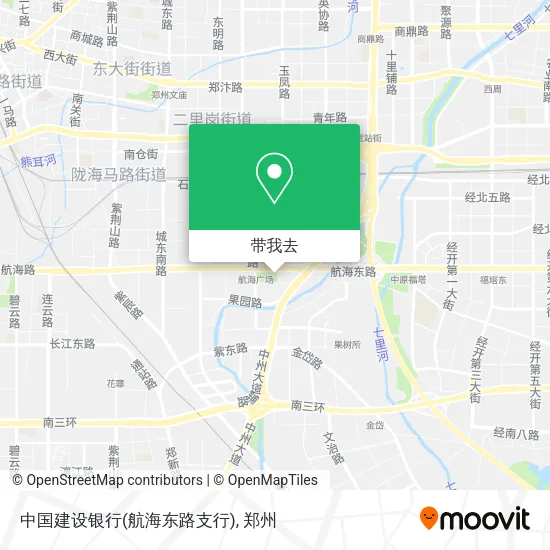 中国建设银行(航海东路支行)地图