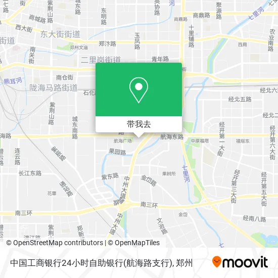 中国工商银行24小时自助银行(航海路支行)地图