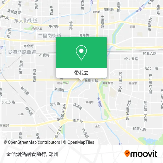 金信烟酒副食商行地图